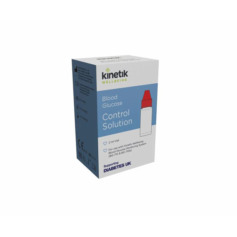Blood Glucose Control Solution (for BG-710 & BG-710b) - 1 x 2ml vial