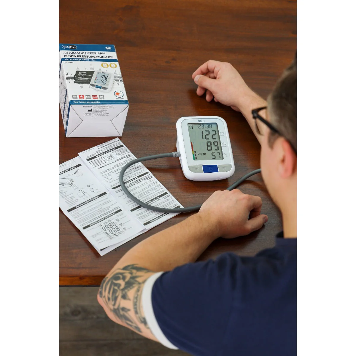 Blood Pressure Monitor - Upper Arm Device For Home Use - Image 8