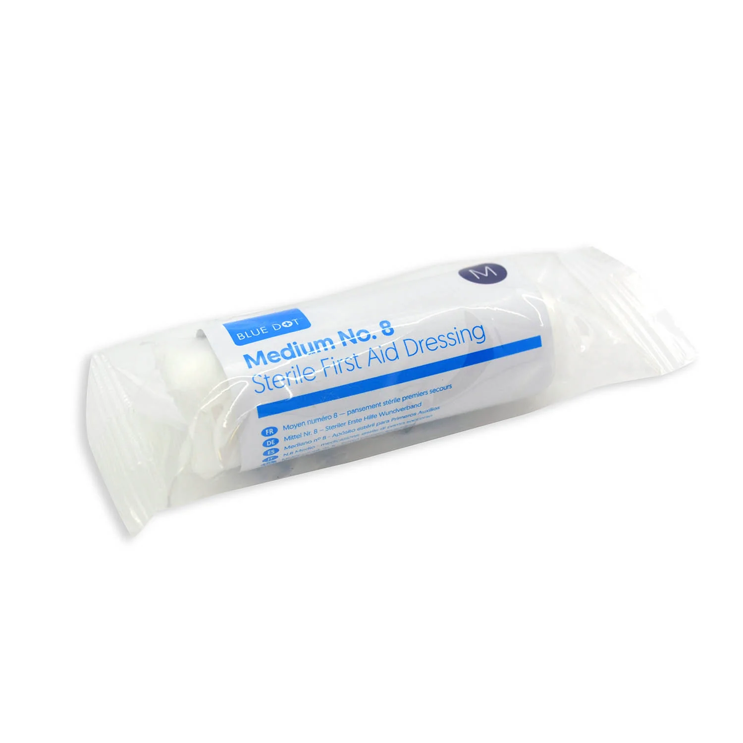 Blue Dot Medium Flow Wrapped Dressing 12cm x 12cm (Each)