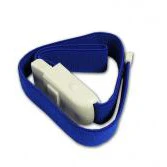 Blue Elastic Tourniquet with White Clasp - Image 2
