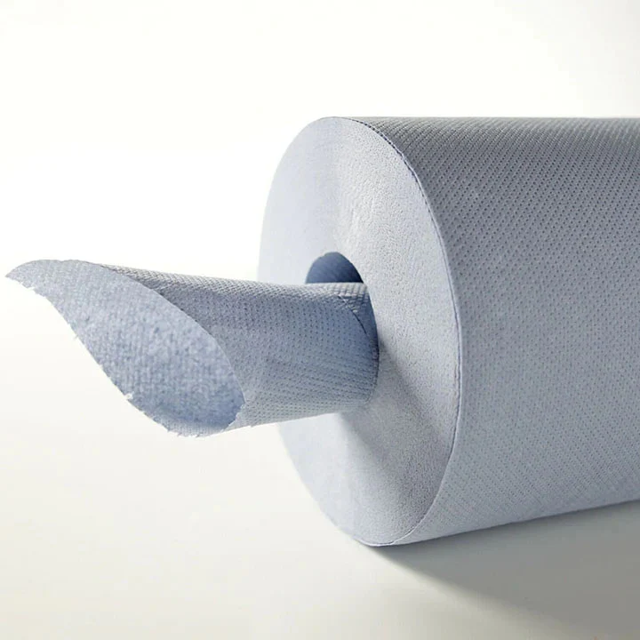 Blue Roll Tissue Centrefeed x 6 Pack