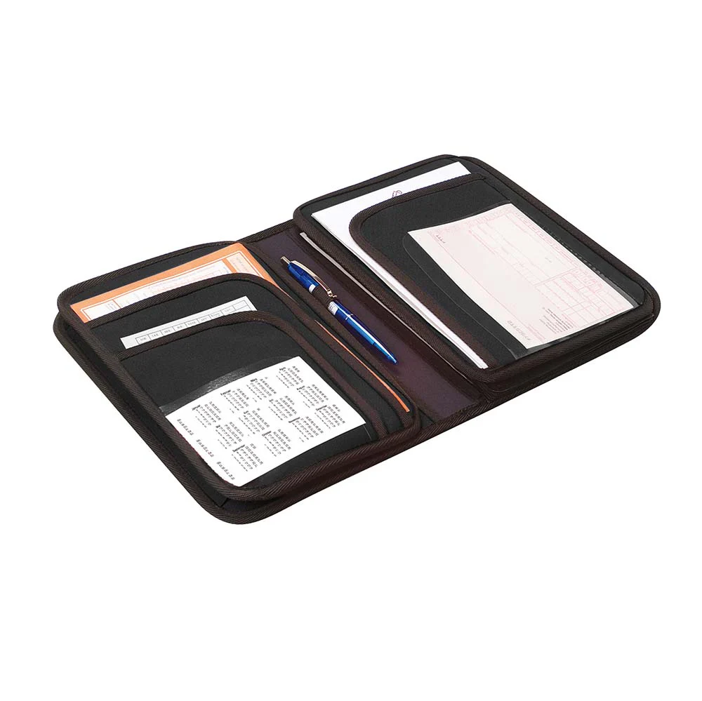 Bollmann Doctors Prescription Folder - Black Polyester - Image 2