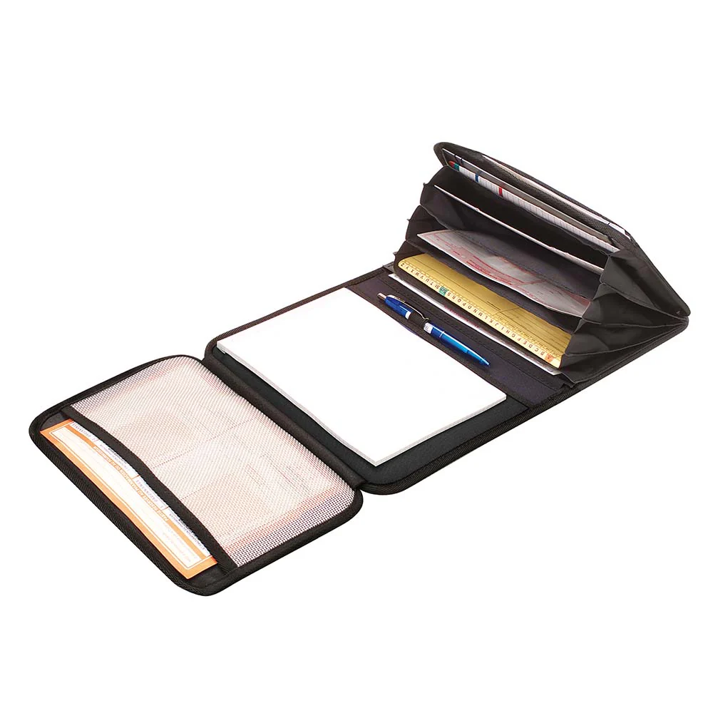 Bollmann Doctors Prescription Folder - Black Polyester - Image 4