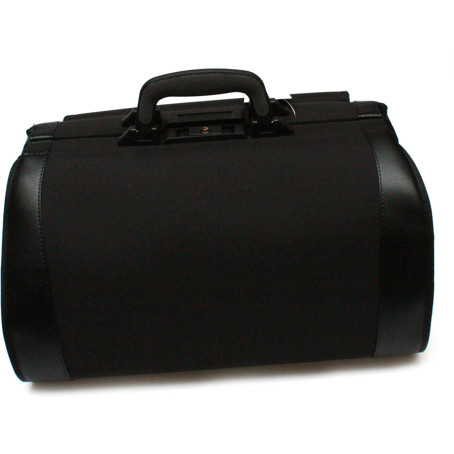 Bollmann Medistar Doctors Case: Black Polyester / Leather - Image 5