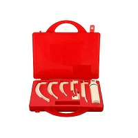 Boscarol 6 Blade Disposable Fibre Optic Laryngoscope Set