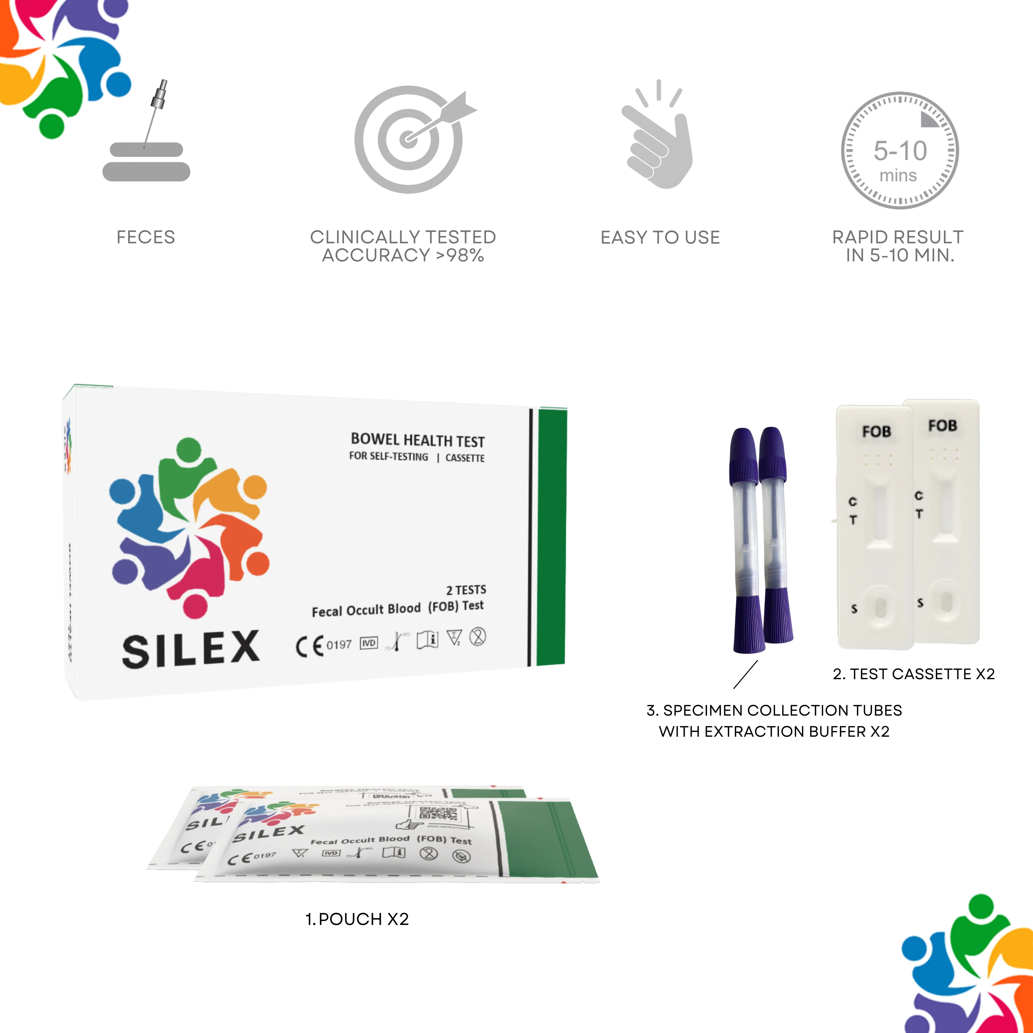 Bowel Health Test [SILEX™ Self Test] - Image 5