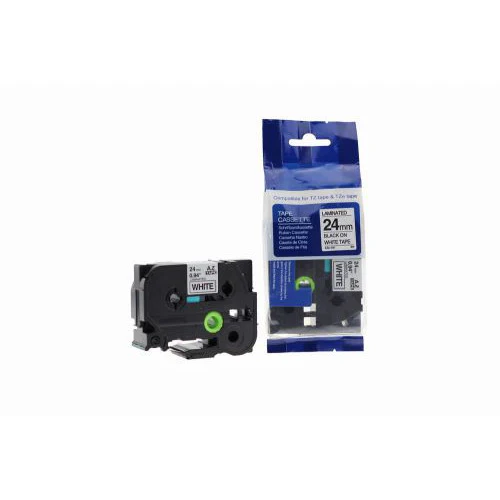 Brother P Touch TZe-251 (YT-251) Labelling Tape Cassette Black on WHighte als - Compatible