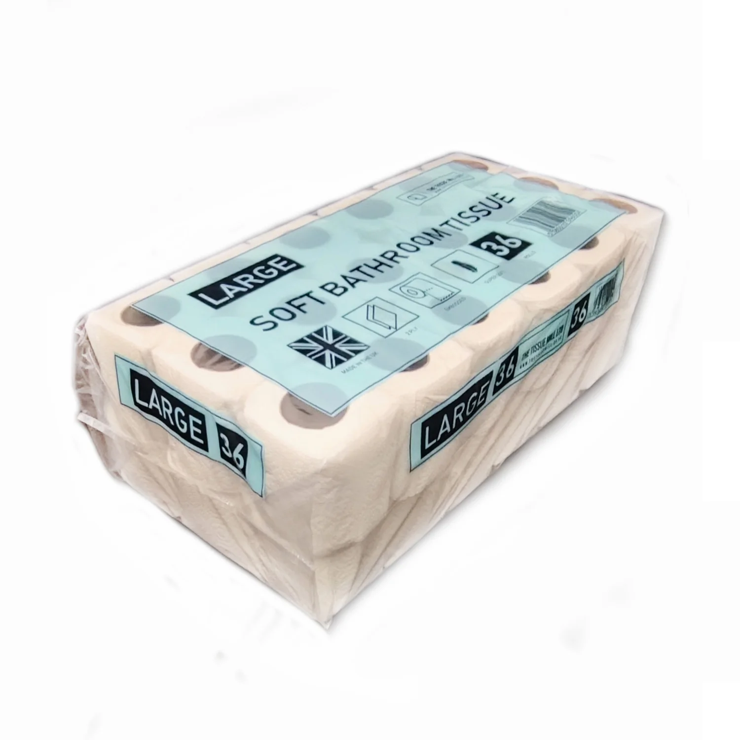 Bulk Pack Value Toilet Roll - 36 Rolls - 100 Sheets Per Roll