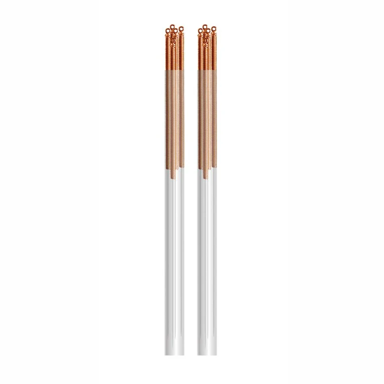 C-Type Copper Acupuncture Needles 0.30x 50mm 5 in 1 In a Guide Tube