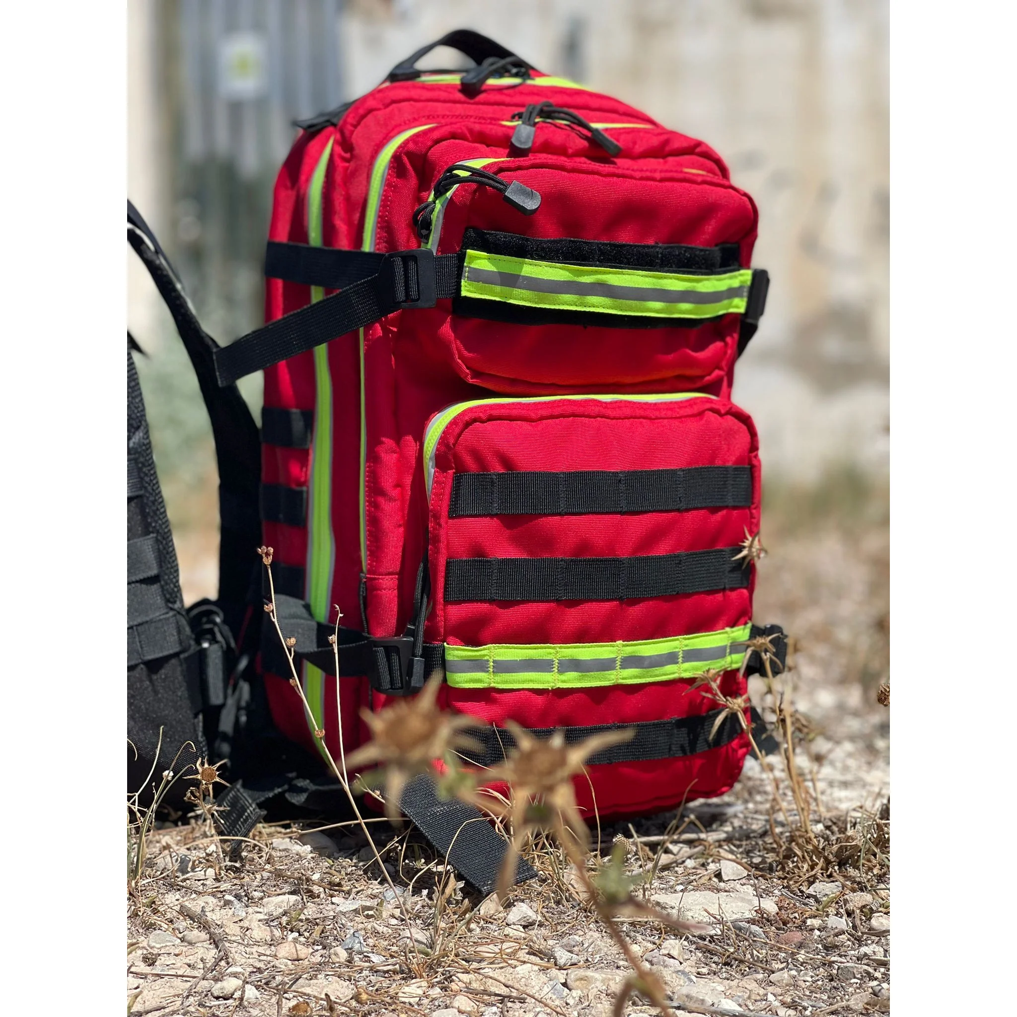 C2 Bag - First Intervention Compact Backpack - Red - Image 2