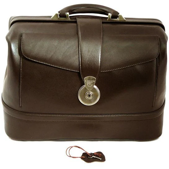 Camelot Traditional Nappa Leather Doctors Bag - Image 3