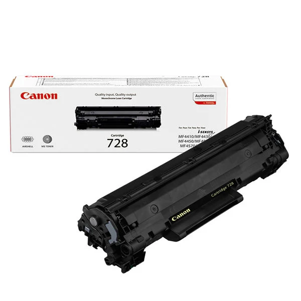 Canon 728 Standard Capacity Black Toner Cartridges 3481B002AA