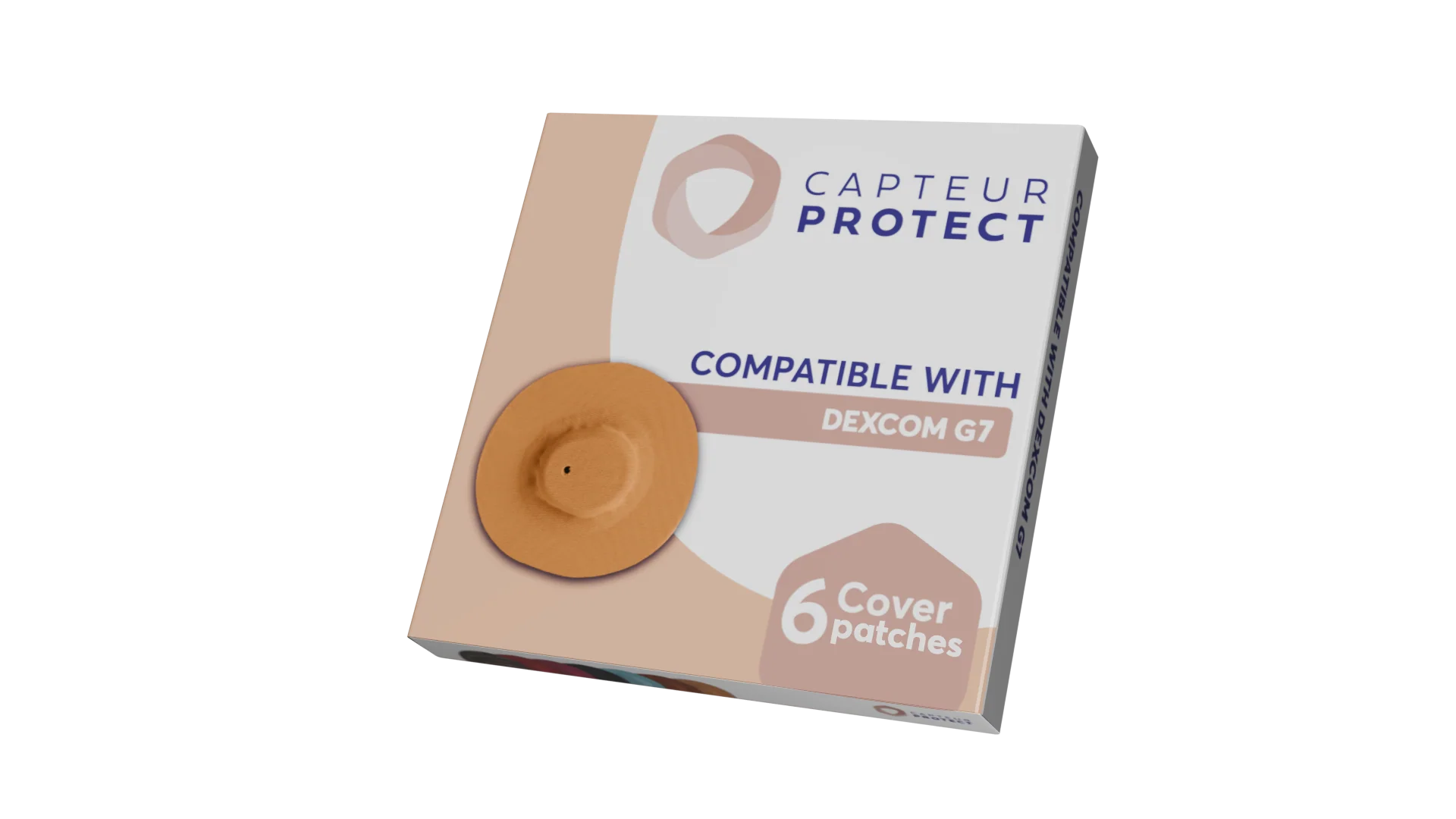 Capteur Protect Cover Patches DG7 Beige - Box of 6 - Image 2
