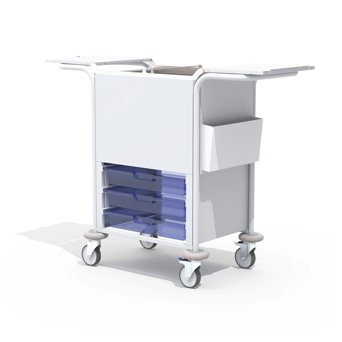 Case Notes Trolley with Drawers - Image 2