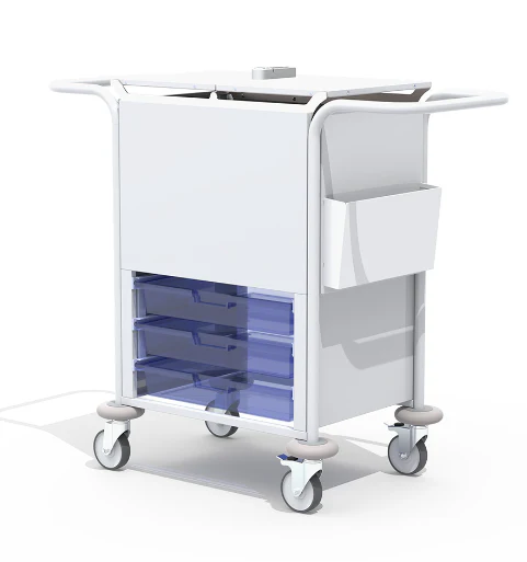 Case Notes Trolley with Drawers - Image 3