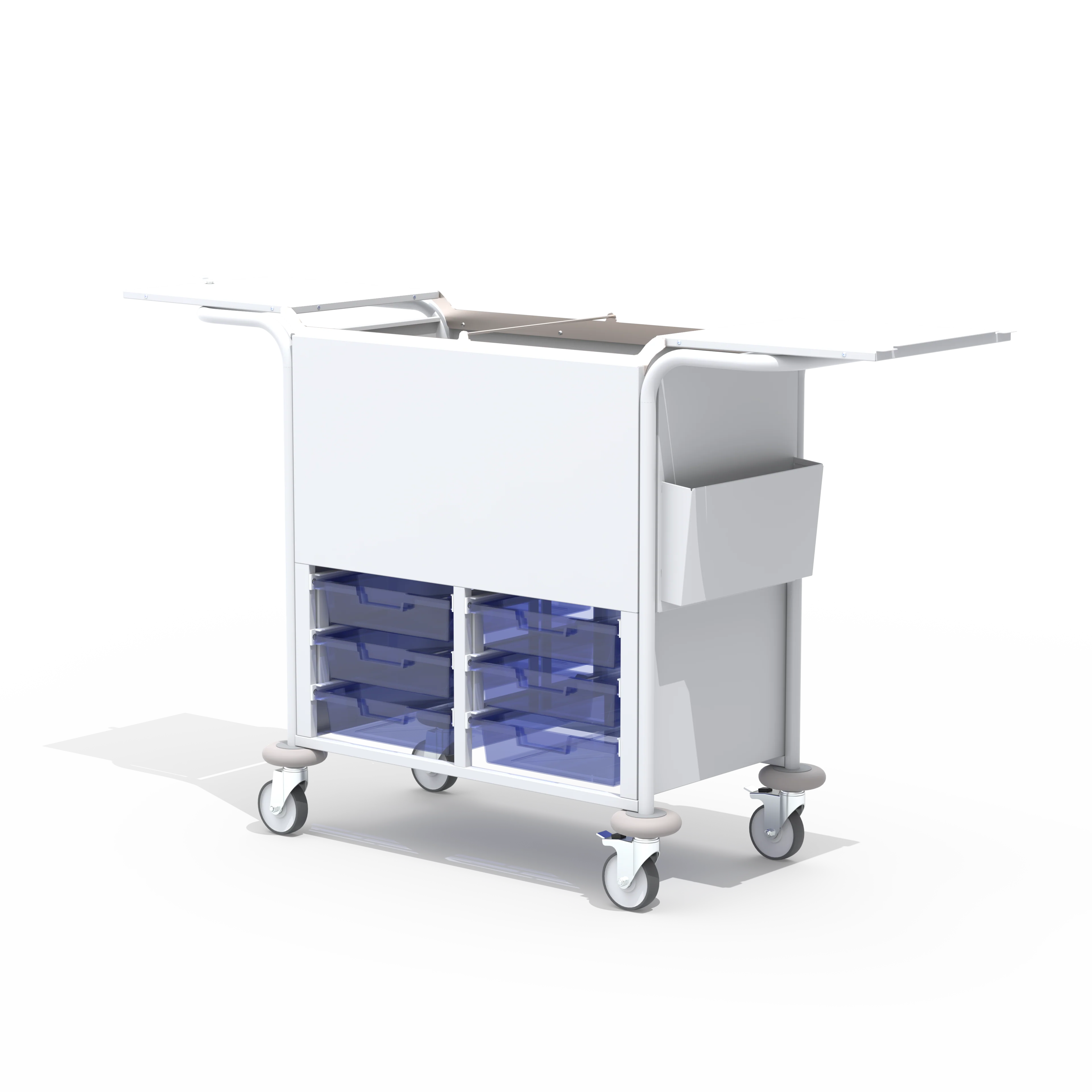 Case Notes Trolley with Drawers - Image 6