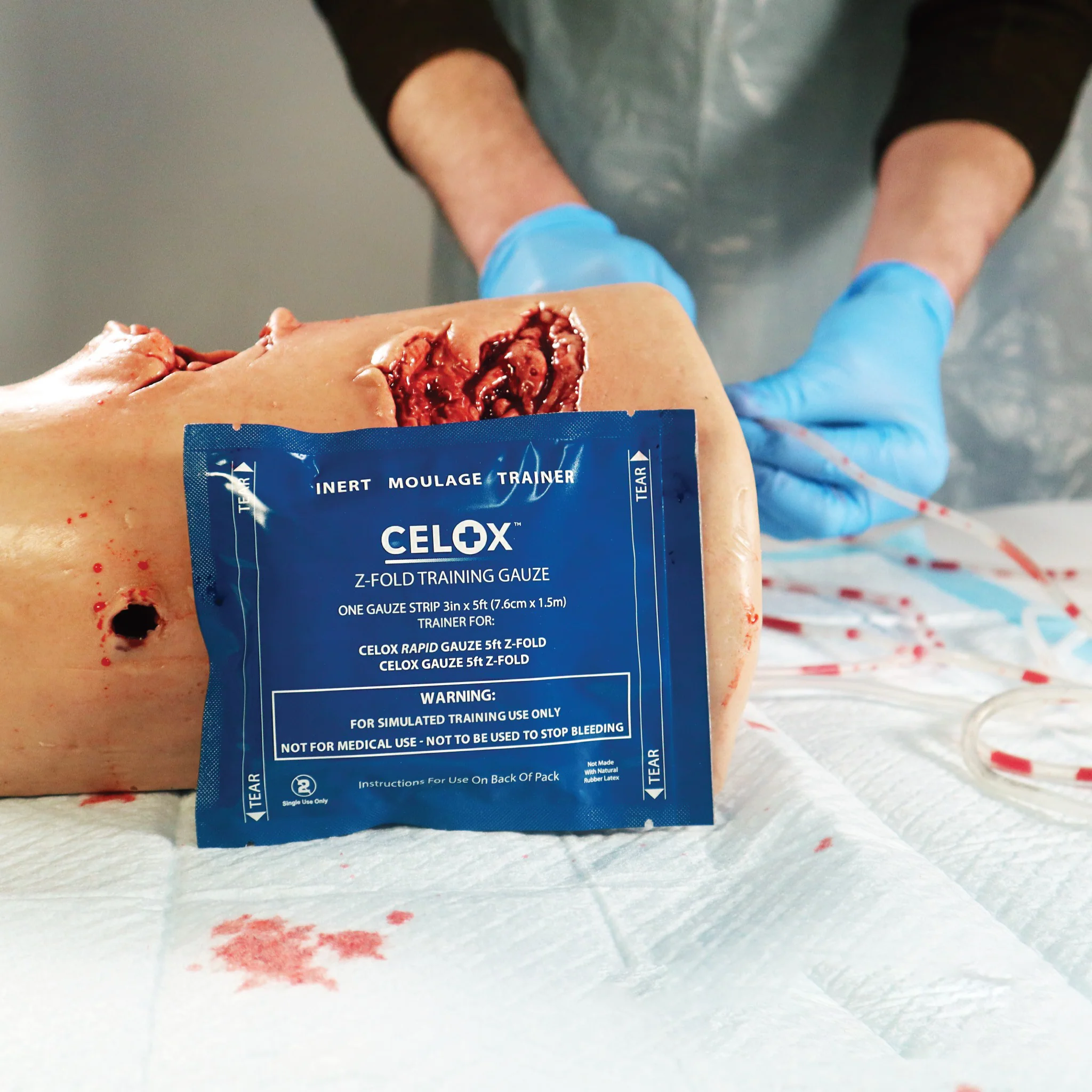 CELOX Gauze 5ft Z-Fold Training - Image 7