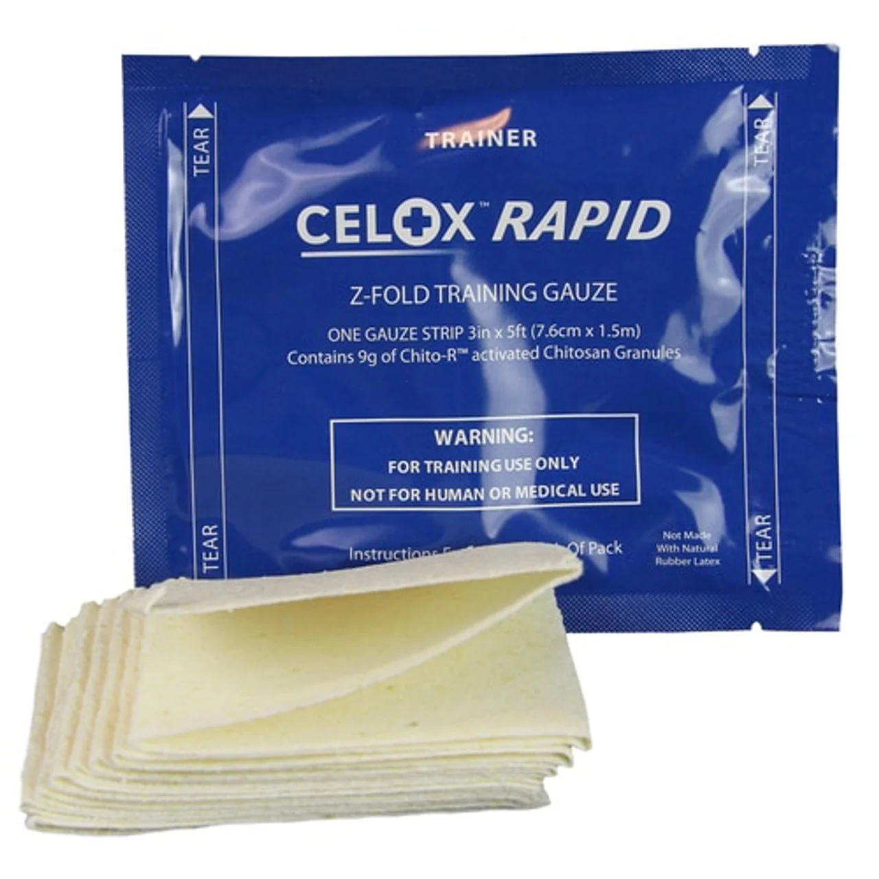 CELOX Gauze 5ft Z-Fold Training - Image 8