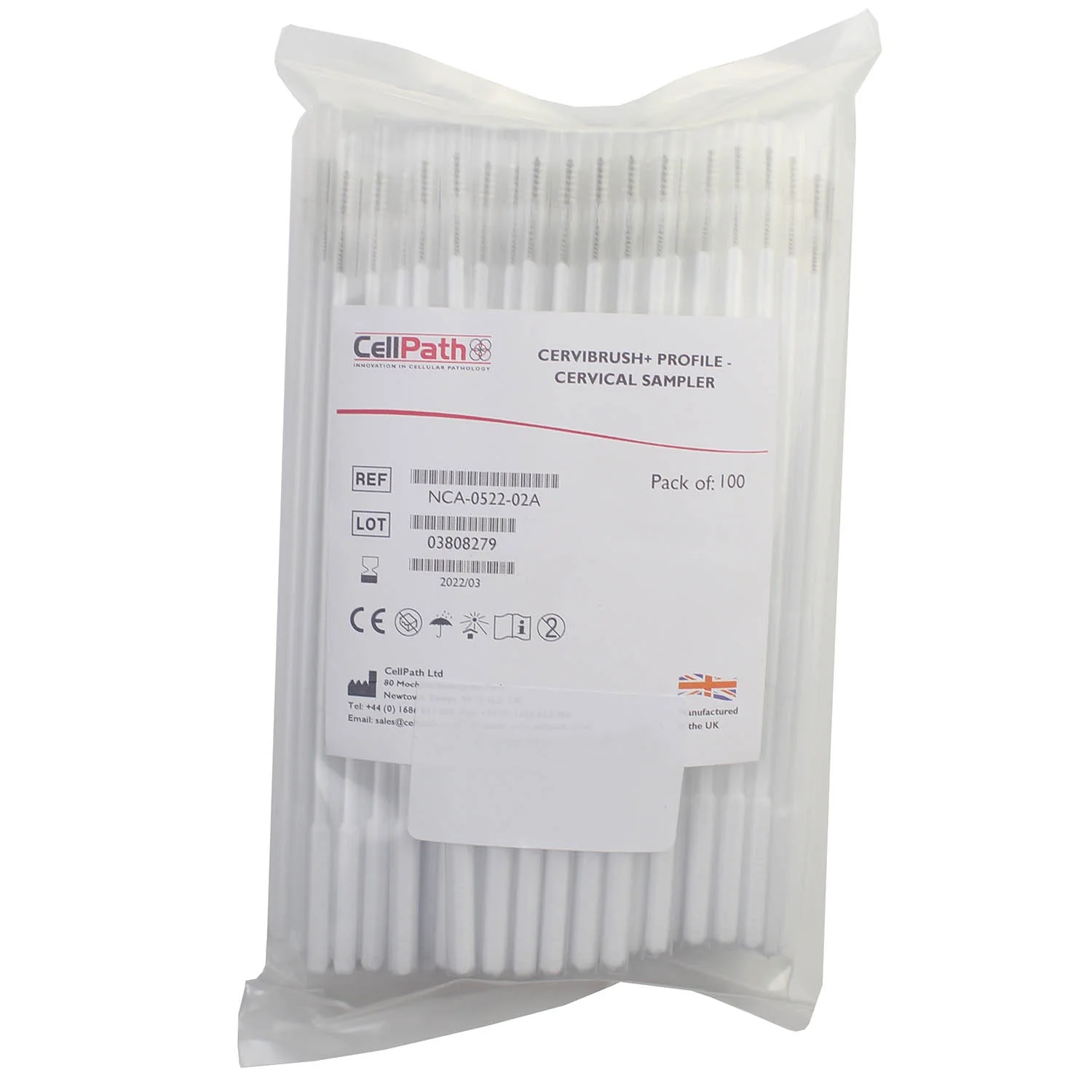 Cervibrush+ Profile - Cervical Sampler - Pack of 100 - Image 2