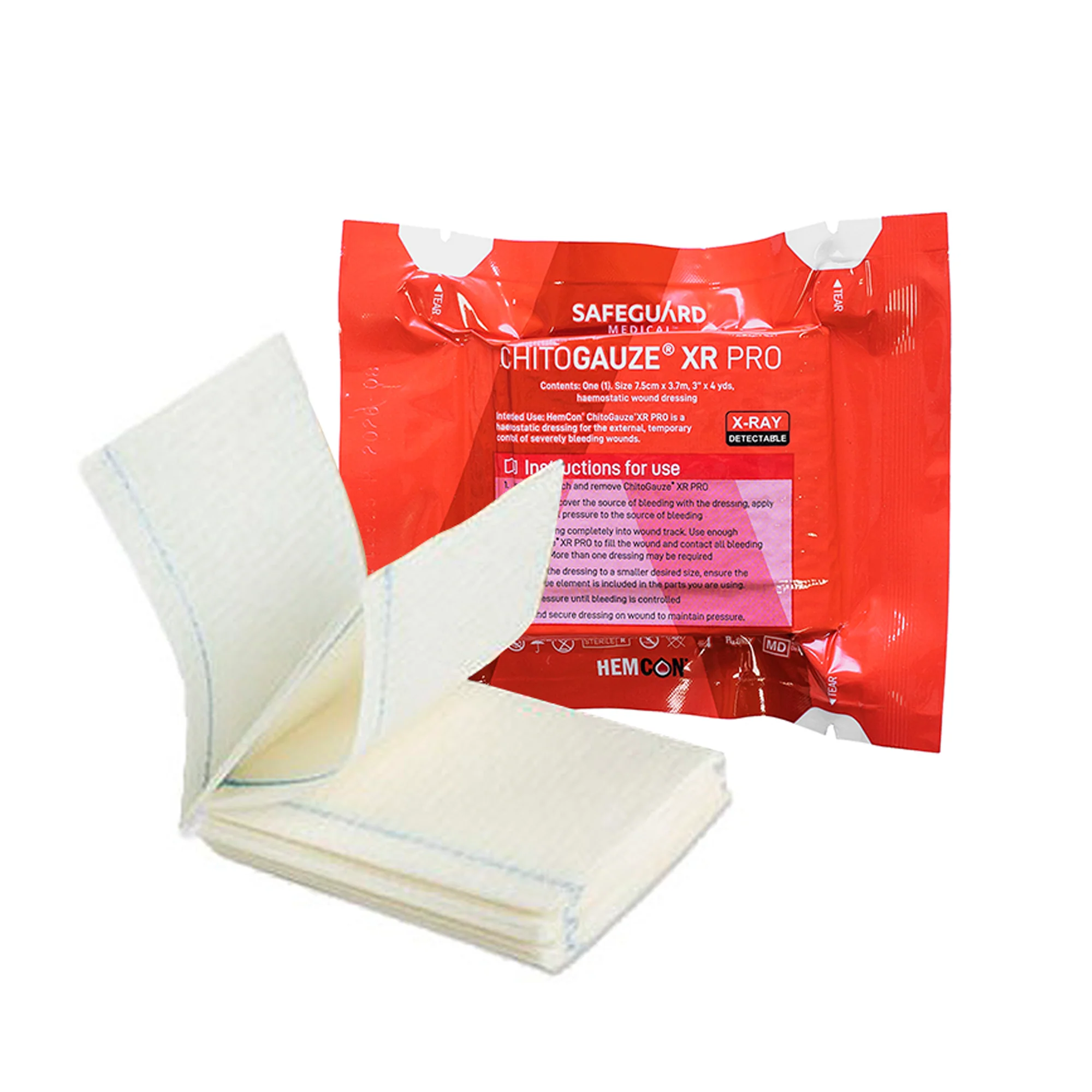 ChitoGauze® XR Pro Z-Fold Gauze - Image 3