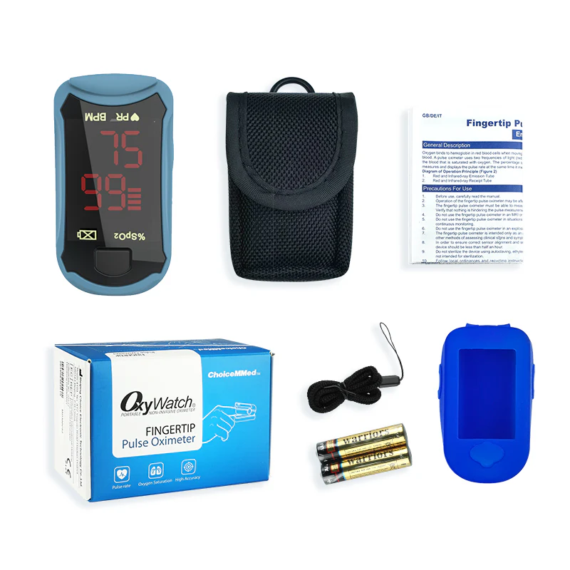 ChoiceMMed MD300C19 Adult Fingertip Pulse Oximeter - Image 5