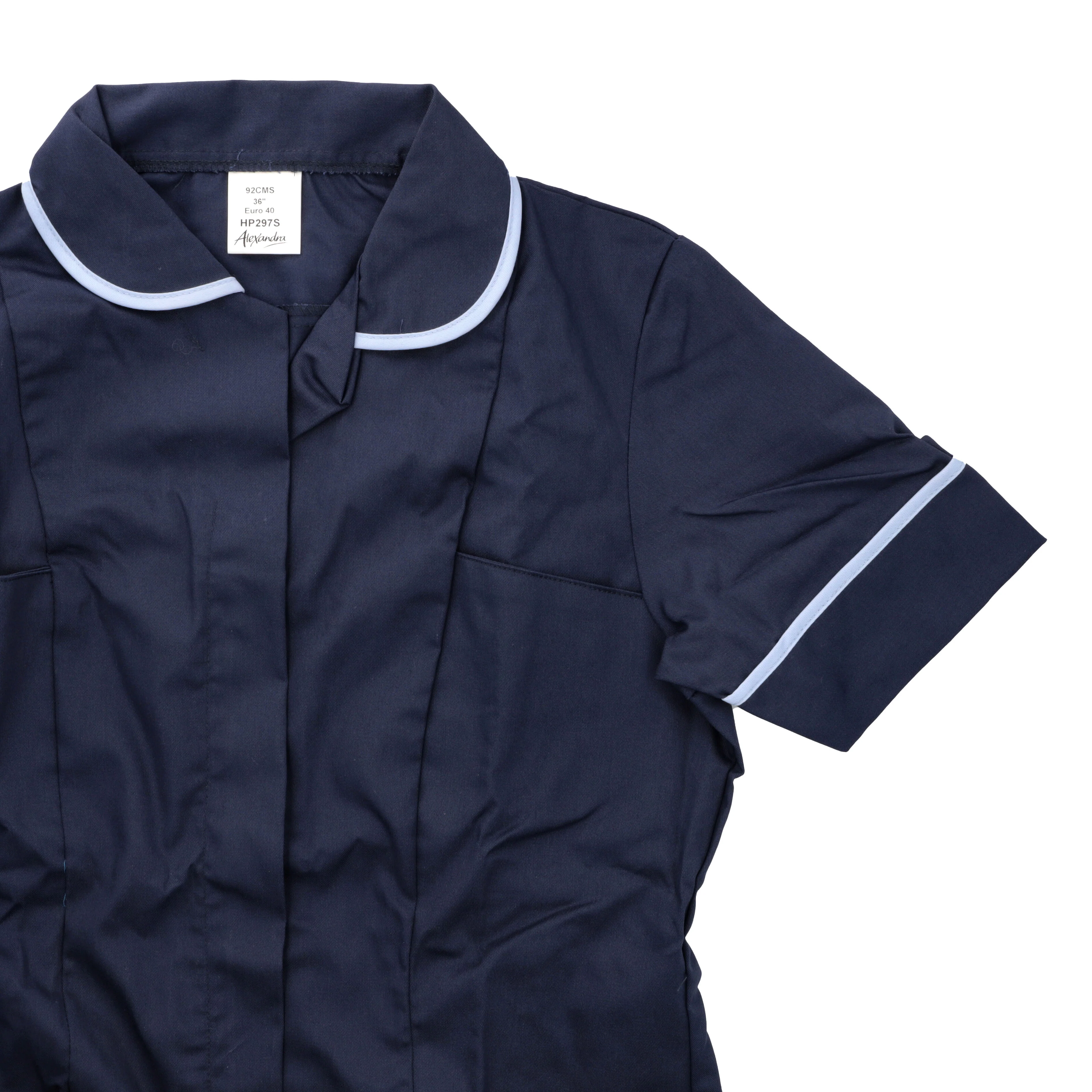 Classic Collar Dress - Zip Front - Contemporary Cut - Image 6
