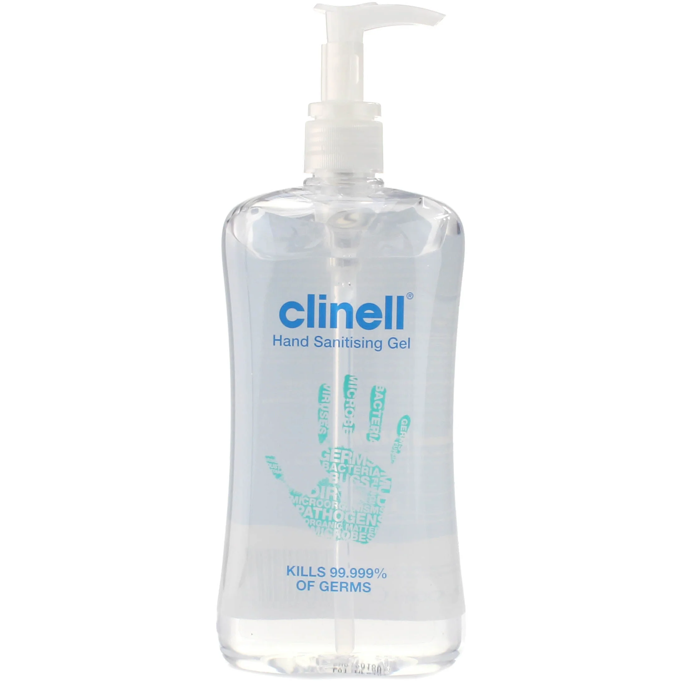 Clinell Instant Hand Sanitiser - 500ml with Pump - Clearance