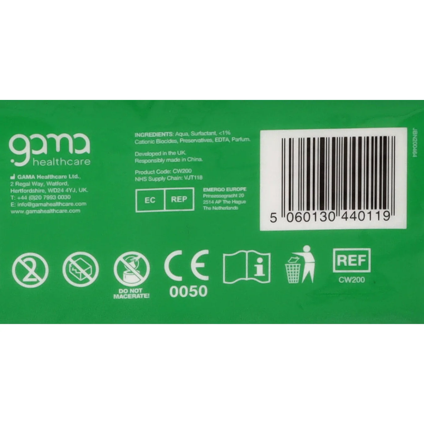 Clinell Universal Wipes CW200 - Image 7