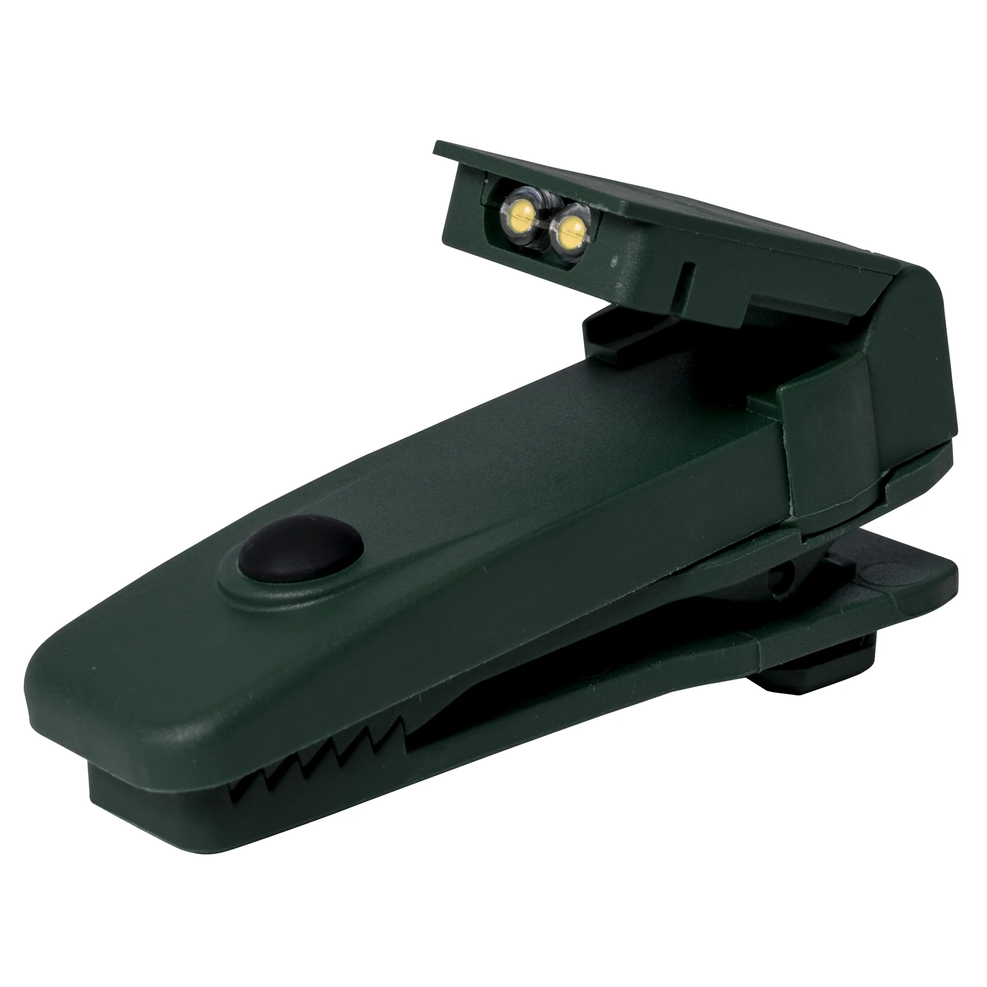 Clip-on Torch With Dual LED - Dark Green - Image 4