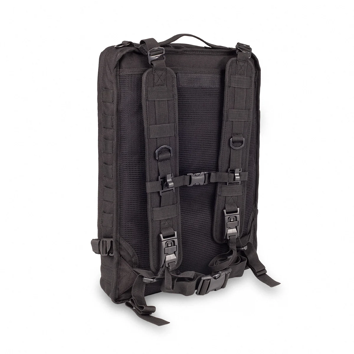 Compact Modular Tactical Backpack Black - Polyester - Image 3
