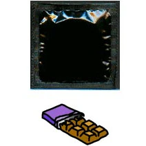 Condomi Chocolate Condoms (Bulk: per Loose 100) - Image 2