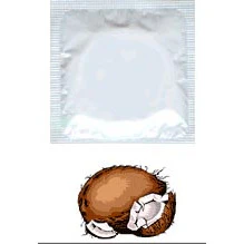 Condomi Coconut Condoms (Bulk: per Loose 100) - Image 2