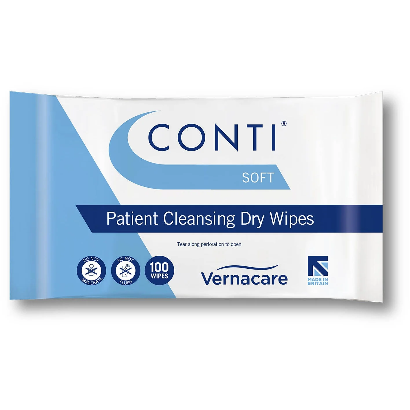 Conti Soft Large 32x28cm - Single Pack of 100 Wipes
