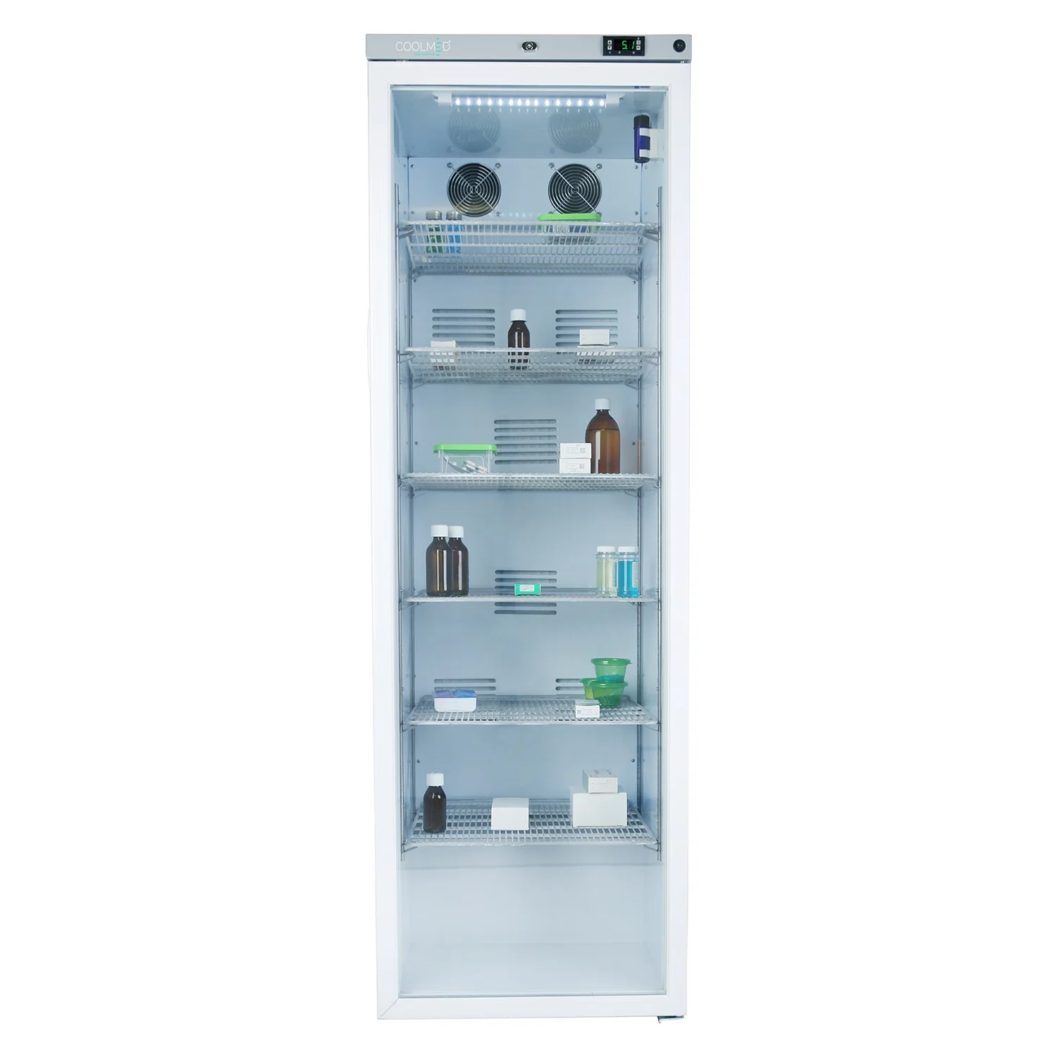 CoolMed Glass Door Refrigerator - 400 Litres - CMG400 - Image 9
