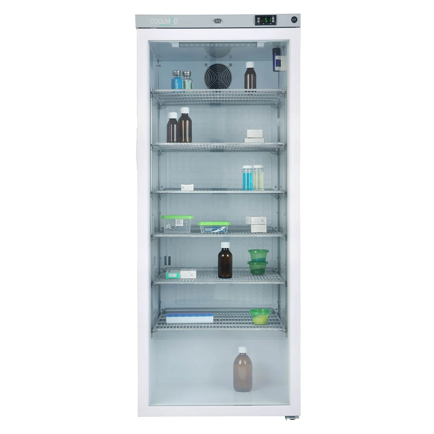 CoolMed Large Glass Door Refrigerator - 300 Litres - CMG300 - Image 7