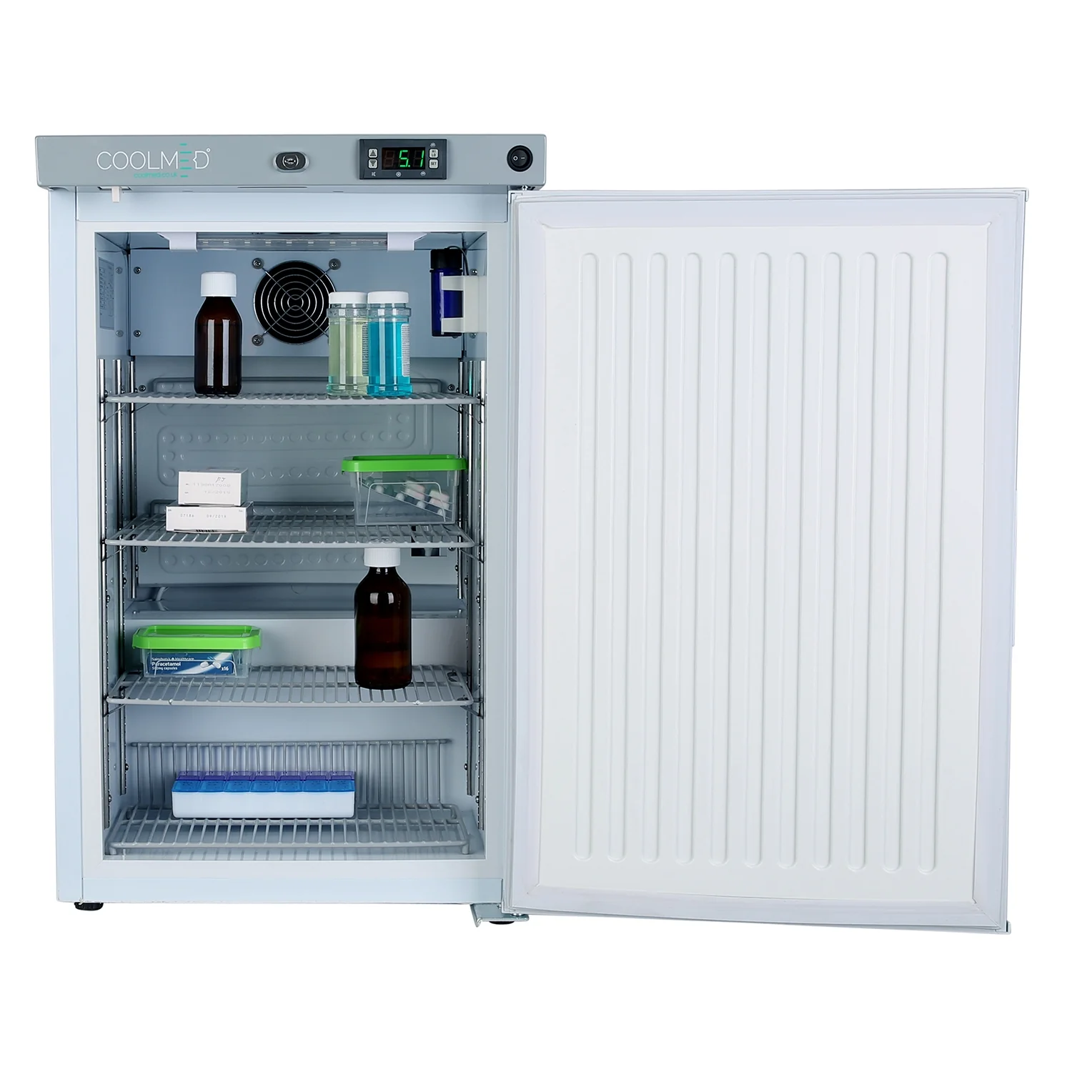 CoolMed Solid Door Refrigerator - 59 Litres - CMS59 - Image 3