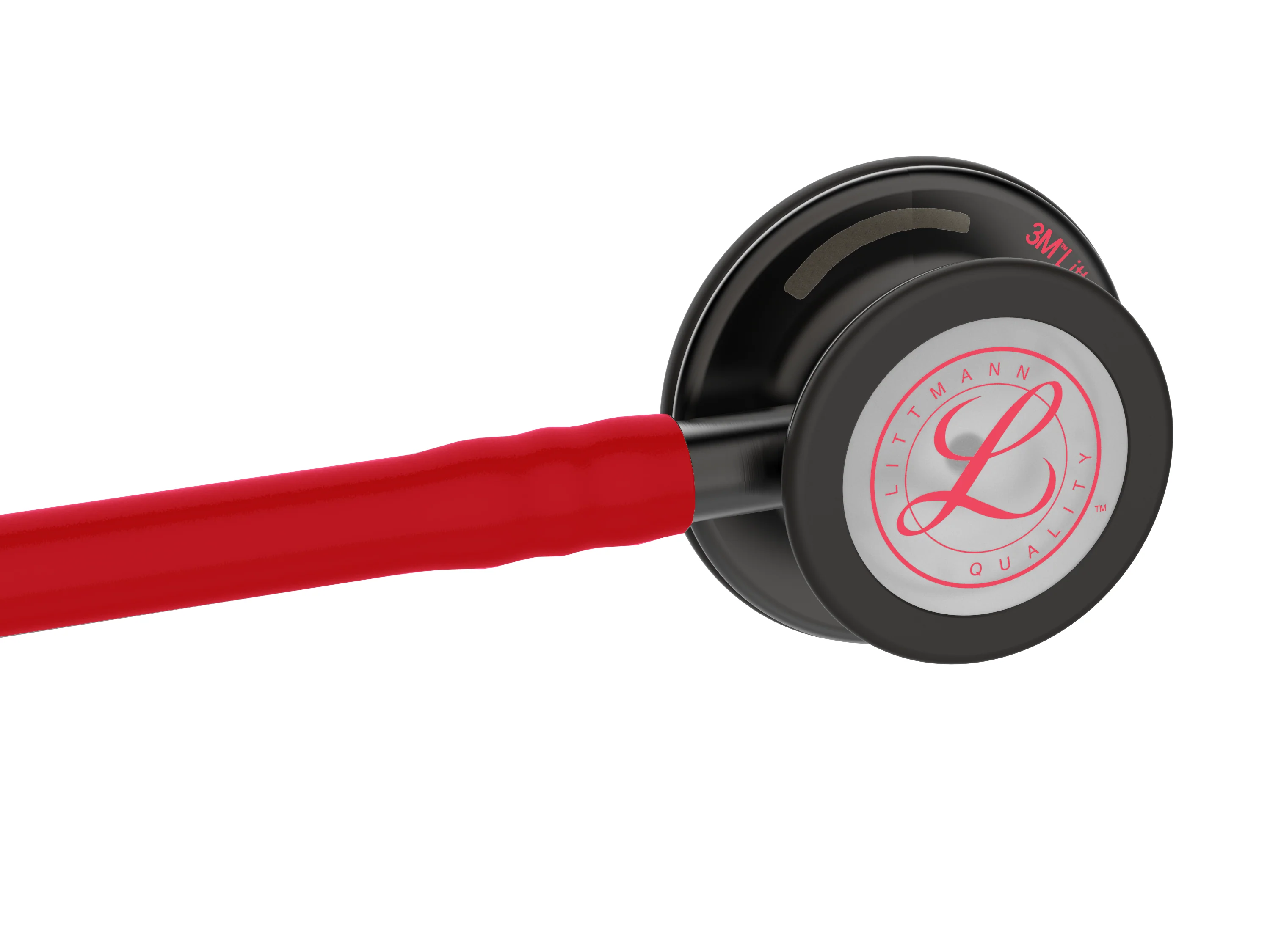 Littmann Cardiology IV Diagnostic Stethoscope: Red & Smoke - Limited Edition 6182 - Over Engraved