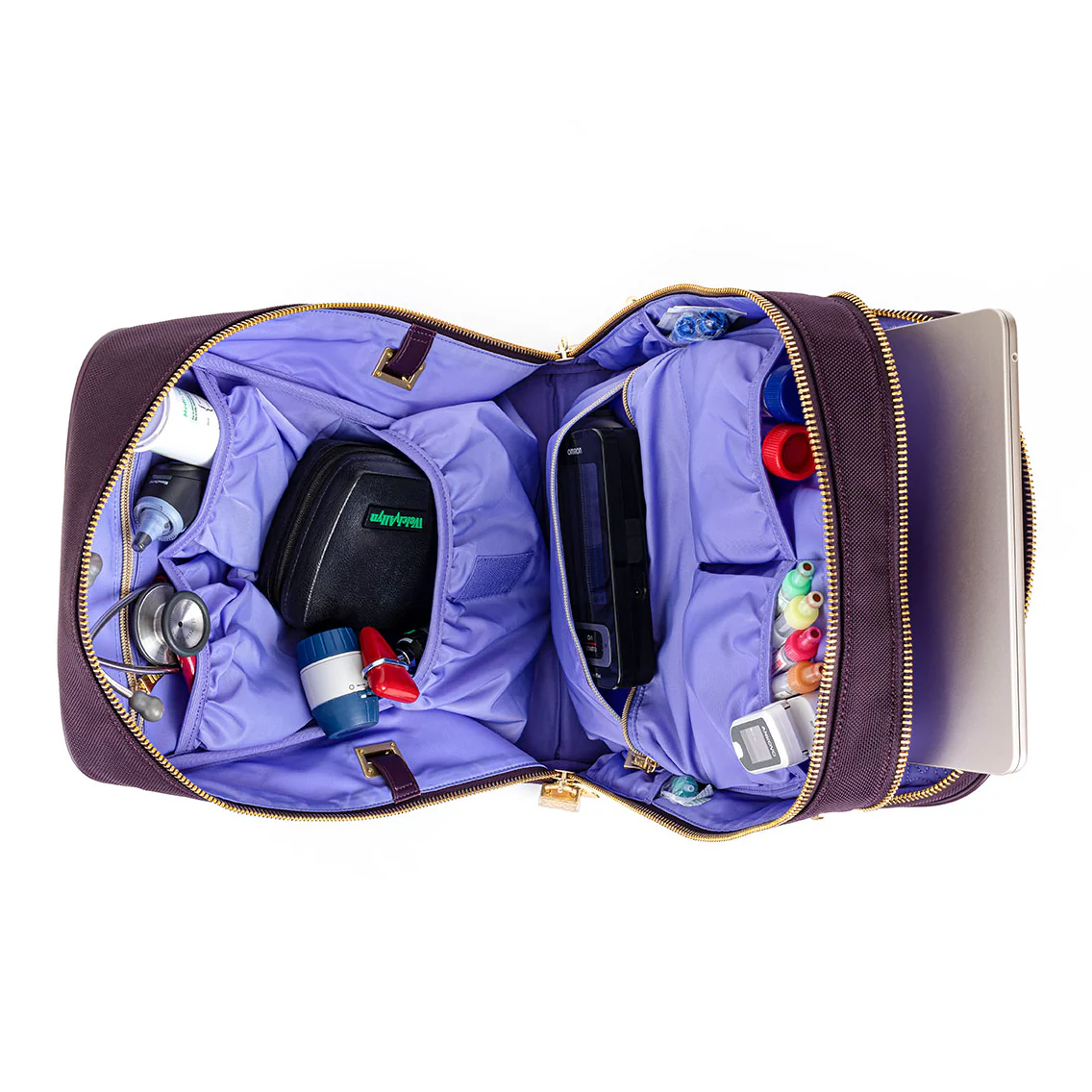 The Patricia Medical Bag - Mulberry - Image 3