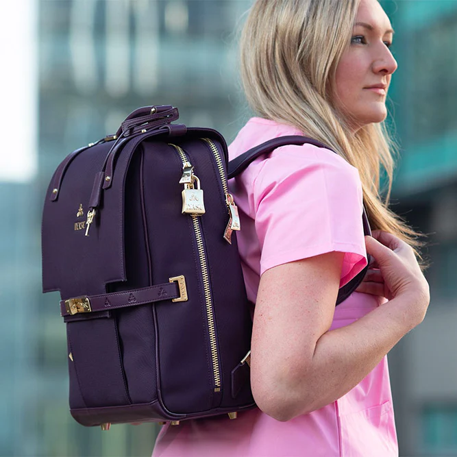 The Patricia Medical Bag - Mulberry - Image 4
