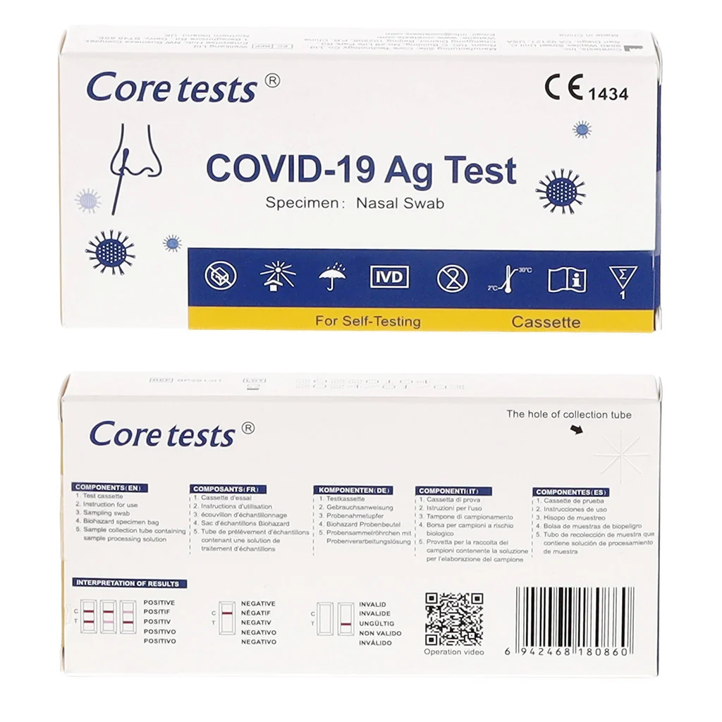 Covid 19 Lateral Flow Test - Rapid Antigen Nasal Swab - Single - Image 7