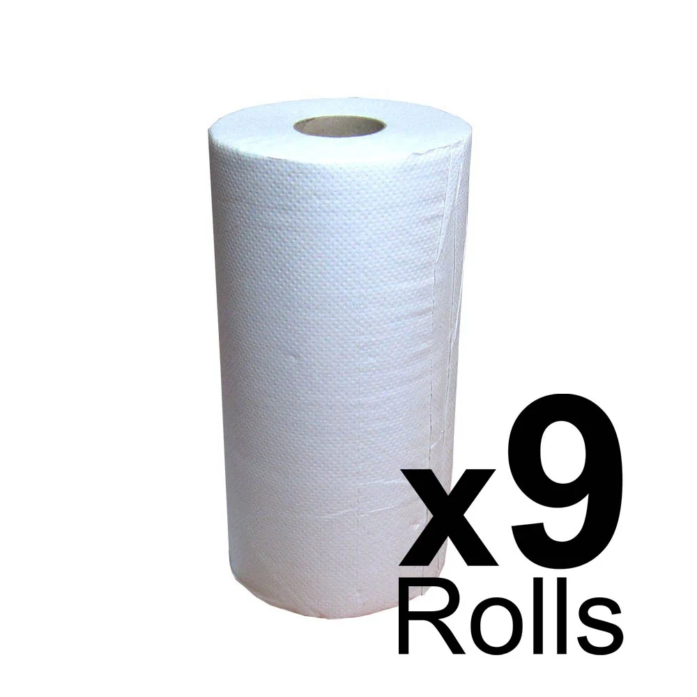 Couch Roll Tufcel 2 Ply White - 50cm x 46m - 135 Sheets x 9 - Image 3
