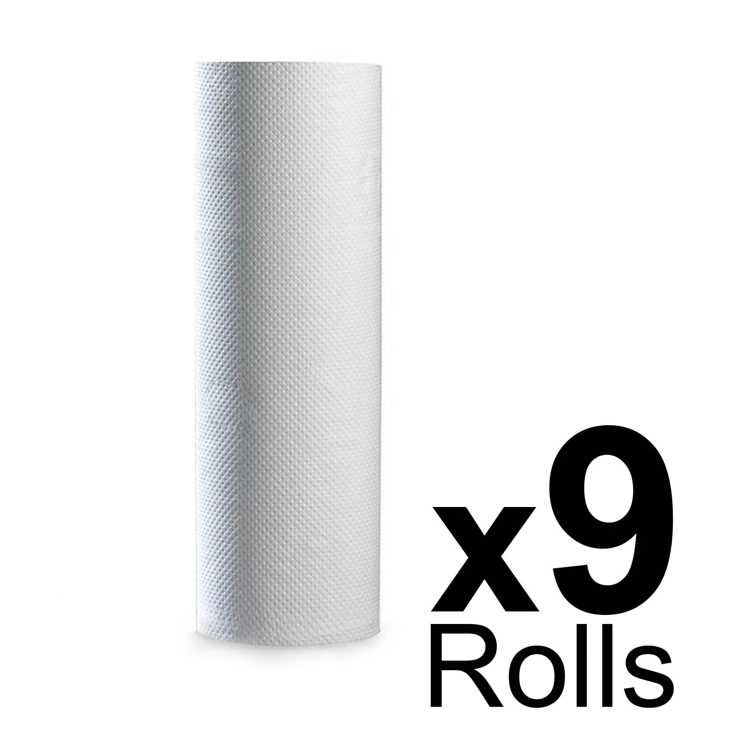 Couch Roll Tufcel 2 Ply White - 50cm x 46m - 135 Sheets x 9 - Image 5