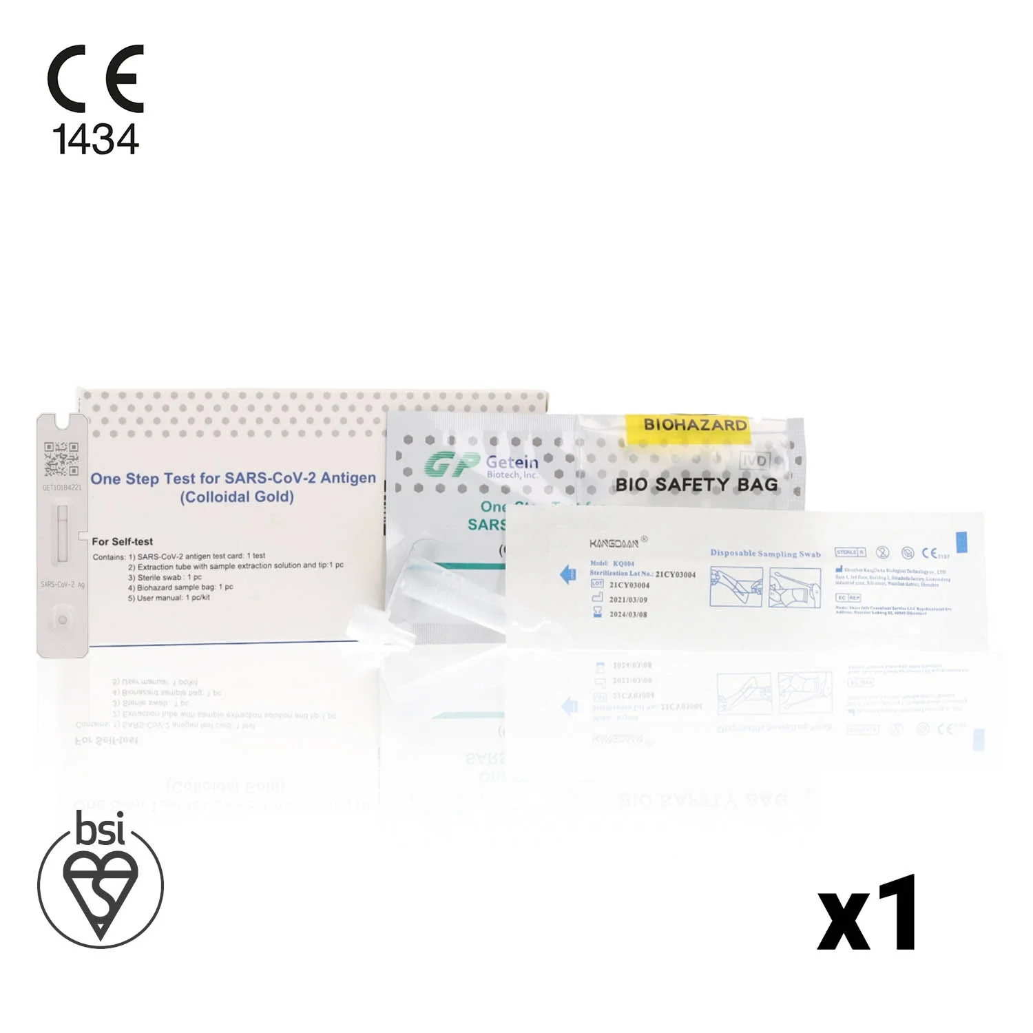 Covid Home/Self Test Kit (Lateral Flow)