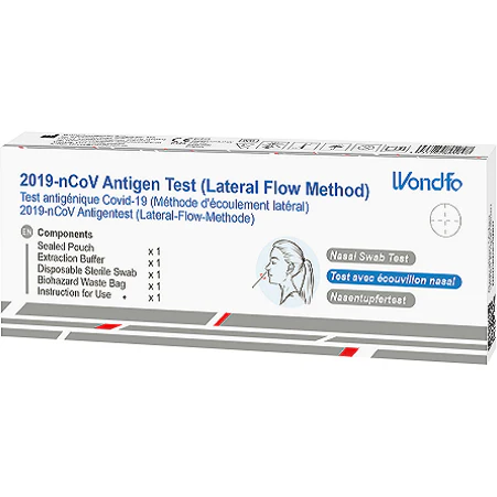 COVID Antigen Home Test Kit (Nasal Swab Lateral Flow) - Single - Image 2