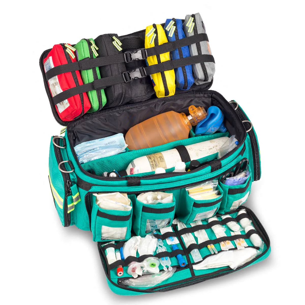 Elite Bags Critical's Advanced Life Support Emergency Bag - Green - Image 2