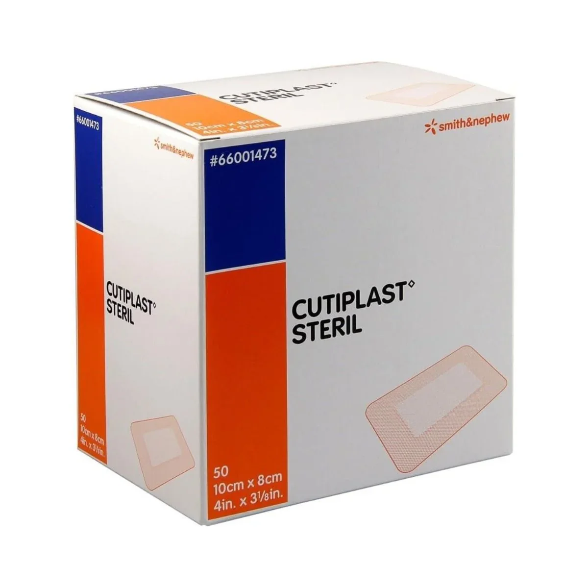 Cutiplast Sterile Wound Dressing - 10cm x 8cm - Box of 50 - Image 2