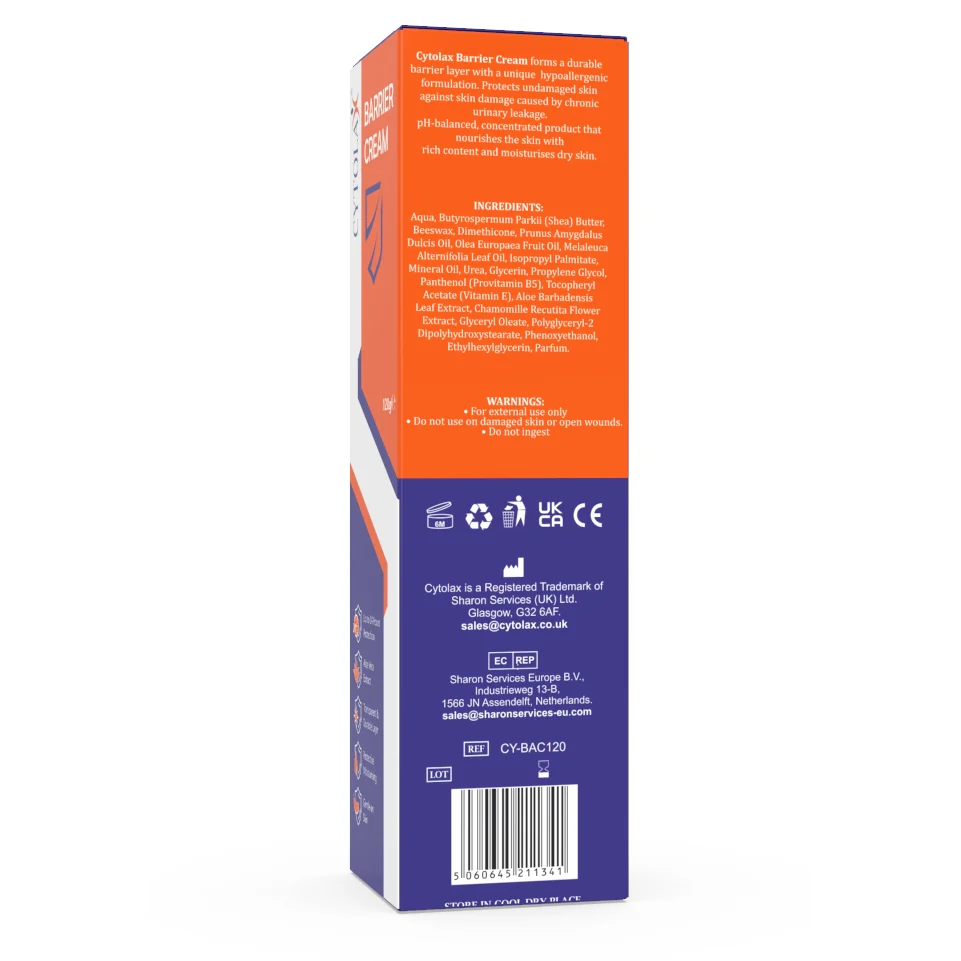 Cytolax Barrier Cream - 120g Tube - CLEARANCE DUE TO SHORT EXPIRY DATE - Image 3