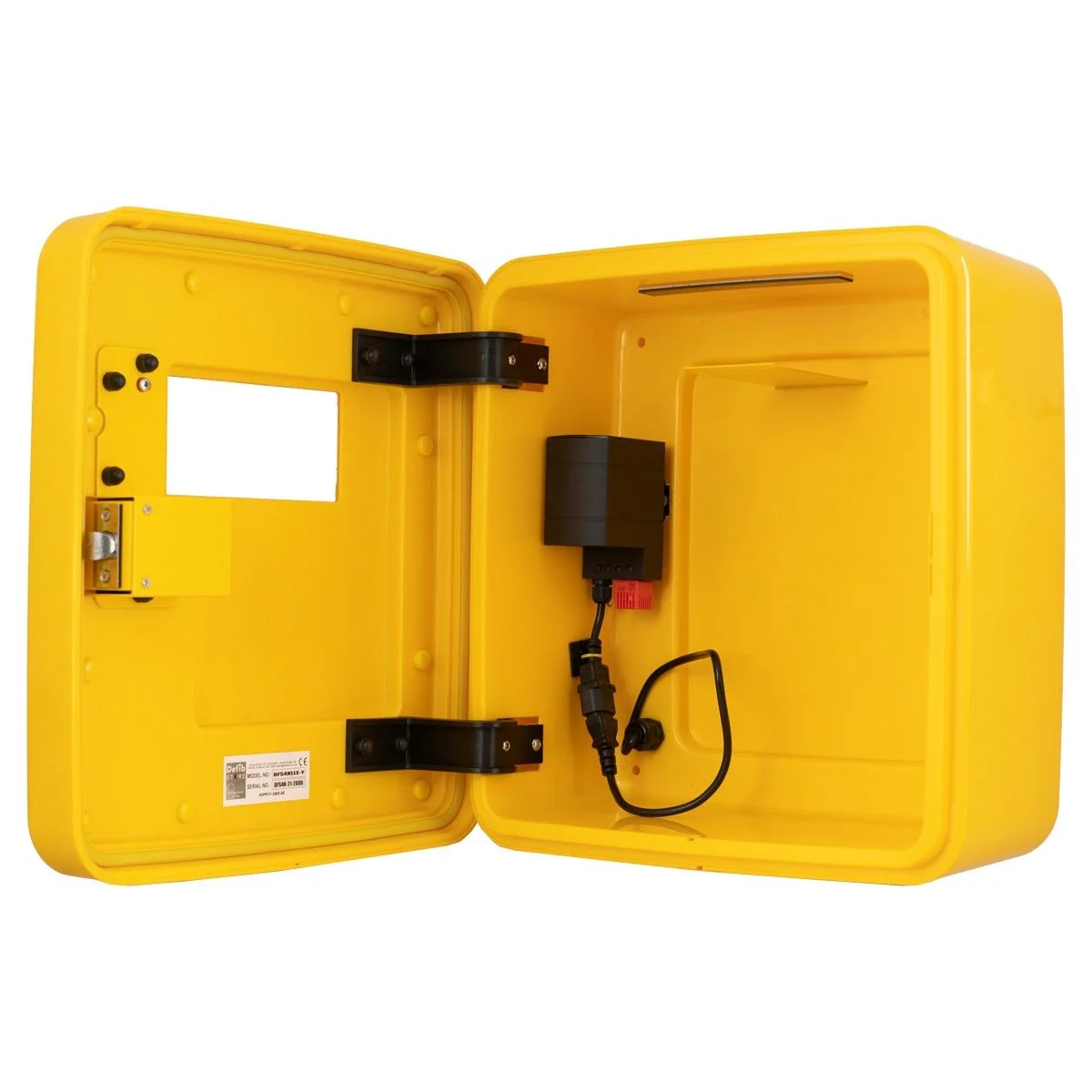 Defibstore 4000 - Defib Cabinet w/ Heater & Light - Keypad Lock - Yellow - Image 2