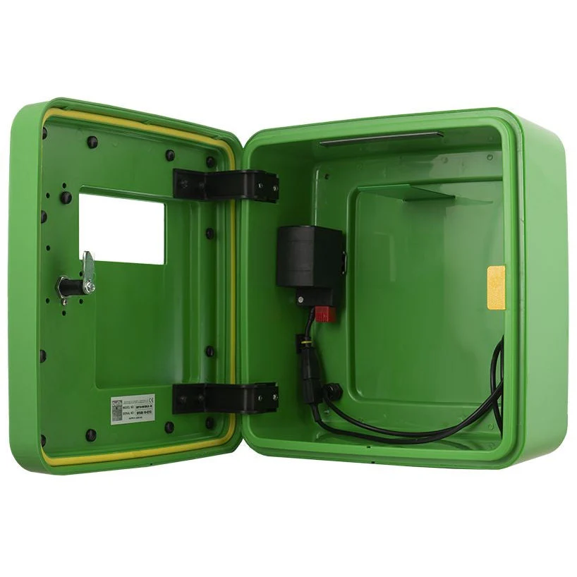 Defibstore 4000 - Defib Cabinet w/ Heater & Light - Unlocked - Green - Image 4