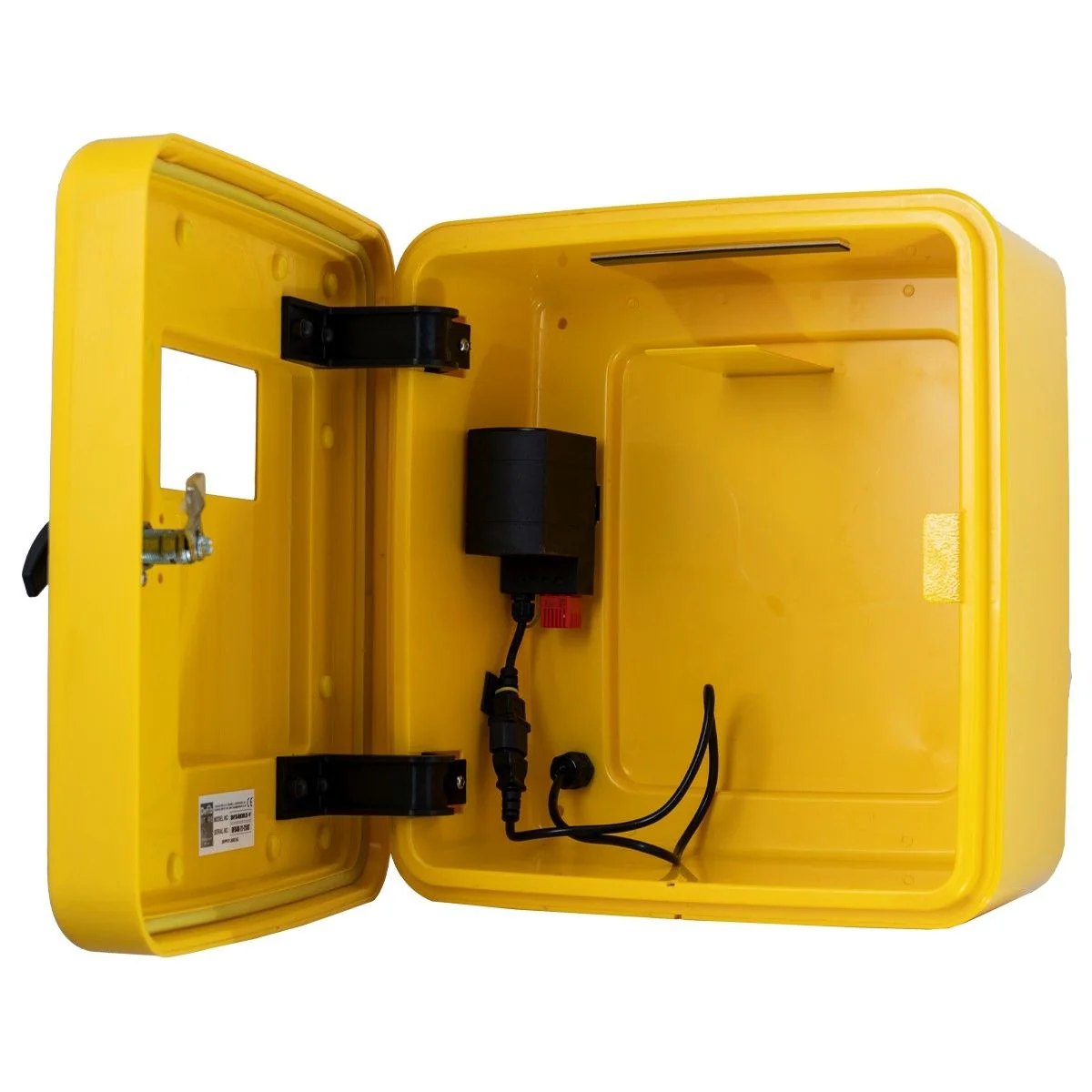 Defibstore 4000 - Defib Cabinet w/ Heater & Light - Unlocked - Yellow - Image 4